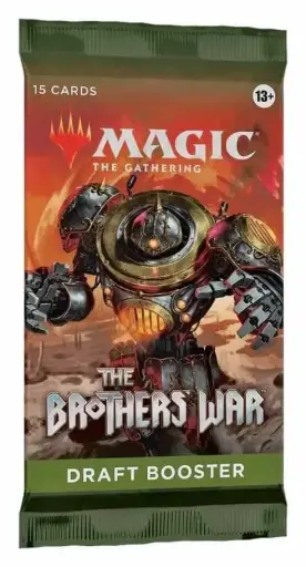 [7697536] Magic the Gathering – The Brothers' War Draft Booster Pack 