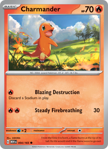 [sv03.5-004] Charmander Common (004/165) sv03.5