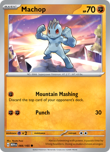 [sv03.5-066] Machop Common (066/165) sv03.5